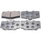 Bremsbeläge vorne passend für TOYOTA 4 RUNNER, TOYOTA HILUX, TOYOTA LAND CRUISER, TOYOTA LAND CRUISER 90, TOYOTA T100, TOYOTA TACOMA