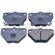 Bremsbeläge hinten passend für TOYOTA CELICA, TOYOTA COROLLA, TOYOTA IST, TOYOTA MATRIX, TOYOTA PLATZ, TOYOTA PRIUS, TOYOTA VIOS / SOLUNA VIOS, TOYOTA WILL VS, TOYOTA YARIS, TOYOTA YARIS VERSO, TOYOTA YARIS VERSO VAN, TOYOTA (FAW)