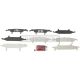 Montagesatz bremsbeläge hinten passend für TOYOTA bB, TOYOTA CELICA, TOYOTA COROLLA, TOYOTA ECHO, TOYOTA MR2, TOYOTA OPA, TOYOTA PLATZ, TOYOTA PORTE, TOYOTA PREMIO, TOYOTA PRIUS, TOYOTA PROBOX / SUCCEED, TOYOTA RAUM, TOYOTA SIENTA