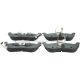 Bremsbeläge hinten passend für JEEP CHEROKEE, JEEP COMMANDER, JEEP GRAND CHEROKEE, NISSAN ARMADA, NISSAN TITAN