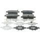 Bremsbeläge hinten - reparatursatz passend für ACURA MDX, HONDA MDX, HONDA ODYSSEY, HONDA PILOT