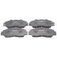Bremsbeläge vorne passend für ACURA CL, ACURA INTEGRA, ACURA LEGEND, ACURA NSX, ACURA RL, ACURA TL, ACURA VIGOR, HONDA ACCORD, HONDA AVANCIER, HONDA CIVIC, HONDA CR-V, HONDA HR-V, HONDA INSPIRE, HONDA INTEGRA, HONDA LEGEND, HONDA