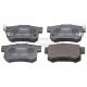 Bremsbeläge hinten passend für ACURA CL, ACURA LEGEND, ACURA RL, ACURA RSX, ACURA TL, ACURA TSX, ACURA VIGOR, FIAT SEDICI, HONDA ACCORD, HONDA ASCOT, HONDA AVANCIER, HONDA CIVIC, HONDA CR-V, HONDA CR-Z, HONDA ELEMENT, HONDA FR-V,