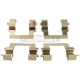 Montagesatz bremsbeläge hinten passend für MITSUBISHI 3000 GT, MITSUBISHI COLT, MITSUBISHI DEBONAIR, MITSUBISHI DELICA / SPACE GEAR, MITSUBISHI DIAMANTE, MITSUBISHI ECLIPSE, MITSUBISHI FTO, MITSUBISHI GALANT, MITSUBISHI GRANDIS, M