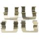 Montagesatz bremsbeläge hinten passend für MITSUBISHI DELICA / SPACE GEAR, MITSUBISHI L400, MITSUBISHI PAJERO, MITSUBISHI PAJERO CLASSIC