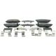 Bremsbeläge hinten - reparatursatz passend für SUBARU BRZ, SUBARU EXIGA, SUBARU FORESTER, SUBARU IMPREZA, SUBARU LEGACY, SUBARU TRIBECA, SUBARU WRX, SUBARU XV