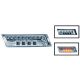 DESIGNSEITENBLINKL.SET A4, passend für 04-07   LED/KLARGLAS/CHROM