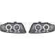 SCHEINWERFERSATZ  AUDI A4, passend für 01-04        H1+H1 FÜR LWR