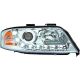 DESIGNSCHEINW.SET AUDI A6, passend für 97-09.99     KLARGL./CHROM
