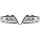 DESIGNSCHEINW.SET AUDI A6, passend für 97-09.99    KLARGLAS/CHROM