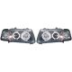 DESIGNSCHEINWERFER SET A3, passend für 96-00       KLARGLAS/CHROM 8L0941004A