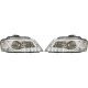 DESIGNSCHEINW.SET AUDI A3, passend für 08-12       KLARGLAS/CHROM