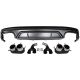 DIFFUSOR  HI.          Q5, passend für 17-20          FÜR S-LINE;