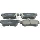 Bremsbeläge hinten passend für HYUNDAI ELANTRA, HYUNDAI GETZ, HYUNDAI GRANDEUR, HYUNDAI i30, HYUNDAI ix35, HYUNDAI MATRIX, HYUNDAI SANTA FÉ, HYUNDAI SANTAMO, HYUNDAI SONATA, HYUNDAI TRAJET, HYUNDAI TUCSON, HYUNDAI XG, HYUNDAI (BEI