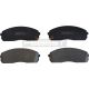 Bremsbeläge vorne passend für HYUNDAI H-1, HYUNDAI H100, HYUNDAI H100 BAKKIE, KIA BESTA, KIA BONGO, KIA CARNIVAL, KIA CARNIVAL / GRAND CARNIVAL, KIA K2500, KIA K2700, KIA K2900, KIA PREGIO, NISSAN (DFAC) QASHQAI