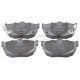 Bremsbeläge hinten - reparatursatz passend für HYUNDAI AVANTE, HYUNDAI COUPE, HYUNDAI ELANTRA, HYUNDAI GENESIS, HYUNDAI i30, HYUNDAI LANTRA, HYUNDAI MATRIX, HYUNDAI TIBURON, HYUNDAI (BEIJING) ELANTRA, KIA CERATO, KIA CERATO KOUP,