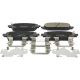 Bremsbeläge vorne - reparatursatz passend für GENESIS G80, HYUNDAI SANTA CRUZ, HYUNDAI SANTA FE, HYUNDAI SANTA FÉ, HYUNDAI SANTA FE V, KIA SORENTO