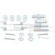Bremsbacken montagesatz passend für GENESIS G70, GENESIS G80, GENESIS G90/G90L, HYUNDAI COUPE, HYUNDAI ELANTRA, HYUNDAI EQUUS / CENTENNIAL, HYUNDAI GENESIS, HYUNDAI GRANDEUR, HYUNDAI H-1, HYUNDAI H-1 / STAREX, HYUNDAI i10, HYUNDAI