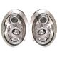 DESIGNSCHEINWF.SET   MINI, passend für 01-06       KLARGLAS/CHROM