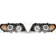 DESIGNSCHEINWERF.SET  E46, passend für 01-05  H7+H1+MOTOR FÜR LWR