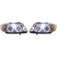 DESIGNSCHEINWERF.SET  E90, passend für 05-08       KLARGLAS/CHROM