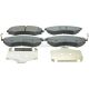 Bremsbeläge vorne - reparatursatz passend für HYUNDAI AVANTE, HYUNDAI COUPE, HYUNDAI ELANTRA, HYUNDAI LANTRA, HYUNDAI MARCIA, HYUNDAI MATRIX, HYUNDAI SONATA, HYUNDAI TIBURON, HYUNDAI (BEIJING) SONATA, KIA JOICE, KIA MAGENTIS, KIA