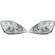 DESIGNSCHEINWF.SET FIESTA, passend für 02-08       KLARGLAS/CHROM