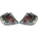 DESIGNRÜCKL.SET    MONDEO, passend für 96-00       KLARGLAS/CHROM