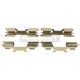 Montagesatz bremsbeläge hinten passend für MERCEDES-BENZ MARCO POLO, MERCEDES-BENZ SPRINTER 3,5-t, MERCEDES-BENZ SPRINTER 3-t, MERCEDES-BENZ SPRINTER 4,6-t, MERCEDES-BENZ SPRINTER 5-t, MERCEDES-BENZ V-CLASS, MERCEDES-BENZ VIANO, M
