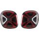 DESIGNRÜCKL. SET    SMART, passend für 14->>      FORTWO/FORFOUR,