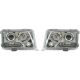 DESIGNSCHEINWERF.SET W124, passend für 93-95     H7/H1/H1 FÜR LWR