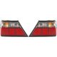 DESIGNRÜCKLAMP. SET  W124, passend für 85-95                  LED