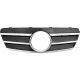 KÜHLERGRILL KPL.  DB W208, passend für 97-02        CHROM/SCHWARZ