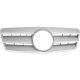 KÜHLERGRILL KPL.  DB W208, passend für 97-02         CHROM/SILBER