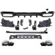 DIFFUSOR HINTEN      W206, passend für 21->>        63 AMG-OPTIK;