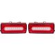 DESIGNRÜCKL. SET     W463, passend für 99-18       LED; ROT/KLAR, A4638201964