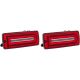 DESIGNRÜCKL. SET     W463, passend für 99-18       LED; ROT/KLAR, A4638201964