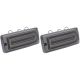 DESIGNRÜCKL. SET     W463, passend für 99-18  LED; SCHWARZ/SMOKE, A4638201964