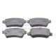 Bremsbeläge hinten - reparatursatz passend für KIA CEE'D, KIA CEED, KIA PRO CEE'D, KIA VENGA, LADA GRANTA, OPEL ASTRA, OPEL ASTRA G CLASSIC, OPEL ASTRA H CLASSIC, OPEL CORSA, OPEL CORSA CLASSIC, OPEL MERIVA, OPEL ZAFIRA, VAUXHALL
