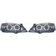 DESIGNSCHEINWF. SET ASTRA, passend für 97-04       CHROM KLARGLAS