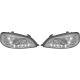 DESIGNSCHEINWE.SET ASTRA G passend für 97-04       KLARGLAS CHROM