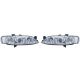 DESIGNSCHEINWF.SET VECTRA, passend für 99-02       KLARGLAS/CHROM