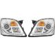 DESIGNSCHEINWER.SET VECTRA passend für 02-05       KLARGLAS/CHROM