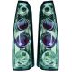 DESIGNRÜCKLAMP.SET MERIVA, passend für 03-10       KLARGLAS/CHROM