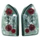 DESIGNRÜCKLAMP.SET ZAFIRA, passend für 99-05       KLARGLAS/CHROM