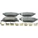 Bremsbeläge hinten - reparatursatz passend für DODGE NITRO, JEEP CHEROKEE, JEEP COMPASS, JEEP WRANGLER