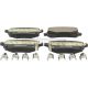 Bremsbeläge hinten - reparatursatz passend für CHRYSLER GRAND VOYAGER, DODGE JOURNEY