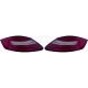 DESIGNRÜCKLP.SET  BOXSTER, passend für 04-08             KLARGLAS