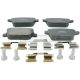 Bremsbeläge hinten - reparatursatz passend für FORD FOCUS, FORD GALAXY, FORD KUGA, FORD MONDEO, FORD S-MAX, FORD AUSTRALIA MONDEO, FORD USA FOCUS, LAND ROVER FREELANDER 2, VOLVO S80, VOLVO V70, VOLVO XC70