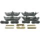 Bremsbeläge hinten - reparatursatz passend für FORD USA EXPLORER, FORD USA EXPLORER SPORT TRAC, MERCURY MOUNTAINEER